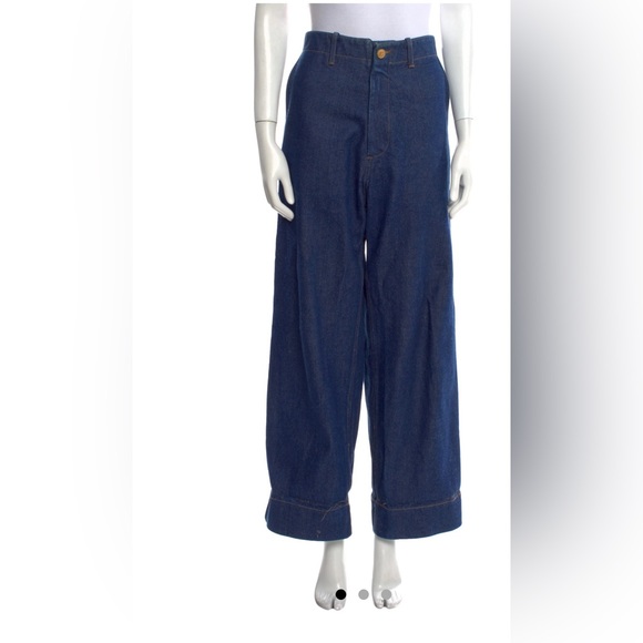 Caron Callahan high waist denim pants - Picture 2 of 7